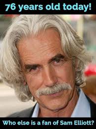 You gotta see Sam Elliot's reaction, too.