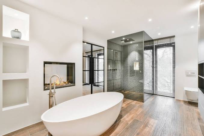 Luxury bathroom renovation