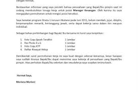 Contoh surat lamaran kerja chef. Contoh Surat Lamaran Kerja Bahasa Inggris Dan Artinya Singkat