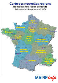 Fond de carte des départements de france métropolitaine à personalisable. Collectivites Locales Les Noms Et Capitales Des Nouvelles Regions L Humanite