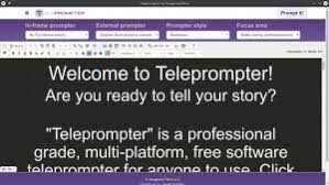 Check spelling or type a new query. Windows Teleprompter Software Updated For 2021