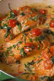 Tuscan Butter Salmon Is An Impressive Dinner That Anyone Can Make Recipe Salmon Dishes Fish Recipes Butter Salmon