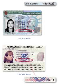Immigrant case number that resulted in the approved green card. Permanent Resident Card I 551 Samples U S Embassy Consulates In The United Kingdom