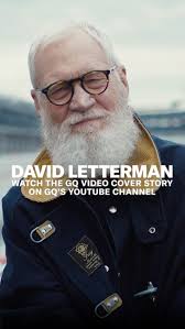 The GQ Video Cover Story with David Letterman is coming Wednesday, December  11 at 12 noon EST. Sign up to get a notification when it goes live at the  link in bio.