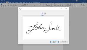 Microsoft word latest version setup for windows 64/32 bit. How To Create An Electronic Signature In Microsoft Word Documents
