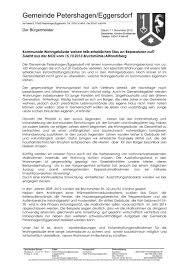 Achte im immobilienangebot jedoch auf möglicherweise versteckte kosten z.b. Kommunalen Wohnungen Gemeindeverwaltung Petershagen