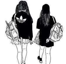 Best friends are one of the nicest things in life. Best Friend Bff Tumblr Girl Drawing Novocom Top