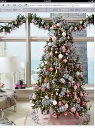 Pink And Silver Christmas Tree Decoracao De Natal Decoracao Natalina Decoracao