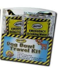 Mayday Dog Bowl Travel Kit Emergency Pet Food And Water 794504081817 Ebay