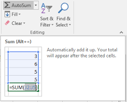 Simple Excel Formulas Sum And Average Oxen Technology