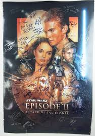 Maybe you would like to learn more about one of these? Lot Detail Episode Ii Attack Of The Clones Incredible Cast Signed 27 X 40 Movie Poster With 49 Autographs Psa Dna Guaranteed