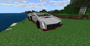 Drive supercars in the game! Sports Car Mod For Minecraft Pe 1 16 20