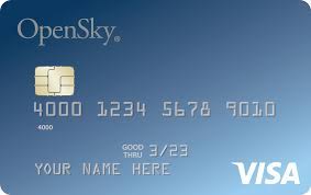 Custom hand crafted card design: Opensky Secured Credit Visa Card Reviews August 2021 Credit Karma