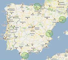 Every recipient can ensure their delivery fits into. Map Of Spain Showing Location Of The Four Major Ports Valencia Download Scientific Diagram