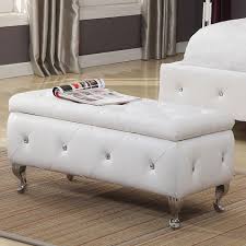 Panget storage bench, white the hallway is the first impression of your home. K B Furniture B5104 Upholstered Bench In White Bed Bath Beyond Bed Bench Storage Storage Bench Bedroom Storage Bench Seating