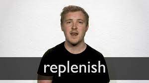 He pronounces his words indistinctly. How To Pronounce Replenish In British English Youtube