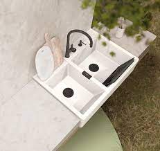 Huge range of glass kitchen sinks in stock. Kitchen Sink Design Meets The Godfather Of Punk Archdaily