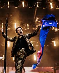Harry In Melbourne Australia 24th April 2018 Harrystylesliveontourmelbourne Harry Styles Live Style Mr Style