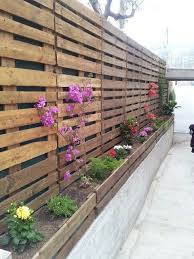 Pallets Pallet Fence Diy Fence Design Pallet Fence