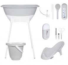Light Grey Baby Bath Set Luma Baby Bath Set 8 Piece Baby Shower Gift Luma Babycare Australia Baby Bath Seat Baby Bath Bath Sets