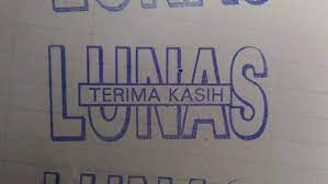 Jasa pembuatan stempel warna, stempel lunas, stempel kantor. Jual Stempel Lunas Terima Kasih Jakarta Pusat Hirastore1383 Tokopedia