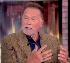 news Arnold Schwarzenegger say's he doesn't support Illegal Migrant  Criminals while talking about the Riots In Los Angeles On The View  Schwarzenegger just left the View stunned after saying he doesn't support