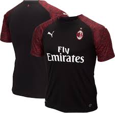 Puma Men S Ac Milan 2018 Stadium Third Replica Jersey In 2020 Puma Mens Ac Milan Retro Shirts