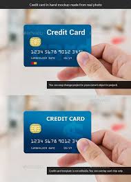 Credit Or Business Card In Hand Mockup Made From Real Photo Photo Business Cards Business Card Mock Up Printing Business Cards