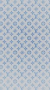 vf21 louis vuitton blue pattern art