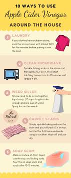 Pour a little vinegar in the wash. 10 Ways To Use Apple Cider Vinegar Around The House The Natural Diy