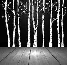 Birch Tree Wall Decal Canada Birch Tree Vinyl Wall Decals Modern Market Online Birch Tree Decal Birch Tree Wall Decal Tree Wall Art