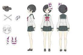 キャラクター三面図 の画像検索結果 三面図 図 かわいいアニメガール