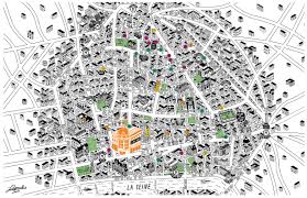 Plan Marais Le Bhv Marais Carte Paris Cartes Illustrees Image Paris
