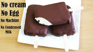 Instead, the mixture gets incredible richness from sweetened condensed milk. Choco Bar Ice Cream Recipe No Cream And Egg Without Condensed Milk And Ice Cream Maker Youtube