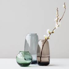 Vases Design En Verre Souffle De La Marque Danoise Lyngby Porcelaen Vase Design Vase De Poterie Deco Verre