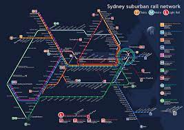 Map via www.sydneytrains.info see map full resolution. Transit Maps Unofficial Map Future Sydney Rail Network By U Toweringhorizons