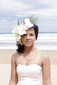 Silk Saffron Floral Studio Photoshoot Gallery By Lara Simonsen Tropical White Orchid Flower Crown Tropical Flowers Beach Wedding White Green Orchids Me