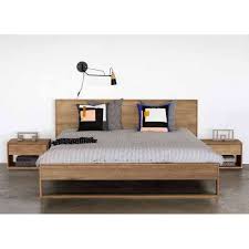 Ethnicraft Holzbett Air Eiche Doppelbett Design Holzbett Designer Bett