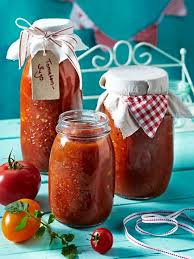 Tomatensosse Einkochen Fur Den Vorrat Lecker Tomatensosse Einkochen Lecker Einmachrezepte