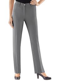 Parcourez la rubrique pantalons gris pour femme. Pantalon Fluide Classique Femme Pli Repasse Pantalons Longs W