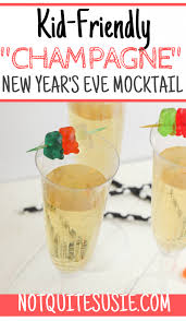 New Year S Eve Recipe Kid Friendly Mock Champagne New Year S Eve Recipes Kid Friendly Drinks New Year S Snacks