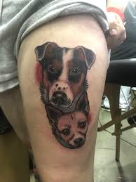 2021 edition of chicago tattoo arts convention will be held at donald e stephens convention center, rosemont starting on 16th july. A Tribute To My Pups Done By Nina Flomp Of Studio One Chicago Il At The Villain Arts Tattoo Convention In Rosemont Il Tattoos
