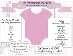 The Affair Shop Blog French Baby Shower Baby Shower Games Baby Words