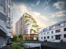 L'immeuble tertiaire à ossature bois le plus élevé de france est achevée. Le Plus Haut Immeuble En Ossature Bois Sera Construit A Rennes Cvc Economies D Energie Efficacite Energetique Enr Enveloppe Photovoltaique Le Flux Actualite Maitrise D Ouvrage
