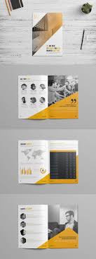Company Profile Brochure Template Brosur Majalah