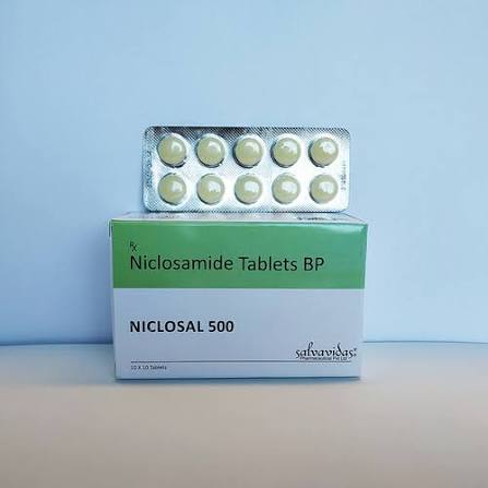 Niclosamide Tablets Recommended For: Treatment Of Worm Infections Recommended For: Treatment Of Worm Infections at Best Price in Surat | Salvavidas Pharmaceutical Pvt. Ltd.