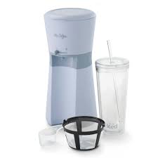 Mr Coffee Iced Coffee Maker With Reusable Tumbler And Coffee Filter Gray Iced Coffee Maker Reusable Tumbler Iced Coffee Machine