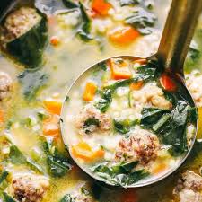 Classic Italian Wedding Soup Recipe Yummly Recipe In 2020 Italian Soup Italian Wedding Soup Recipe Tasty Meatballs
