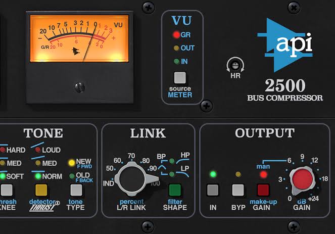 API 2500 VCA compressor