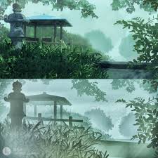 Before this movie, i have collected the other two popular movies also in blu ray format. Artstation The Garden Of Words Scene Rebuilt In 3d Software Liu He